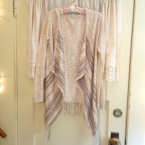 Large hooded cardigan Maurices